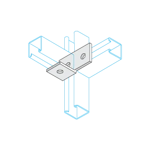 Unistrut Bracket 90° 3 Hole 90X51X48mm Hdg