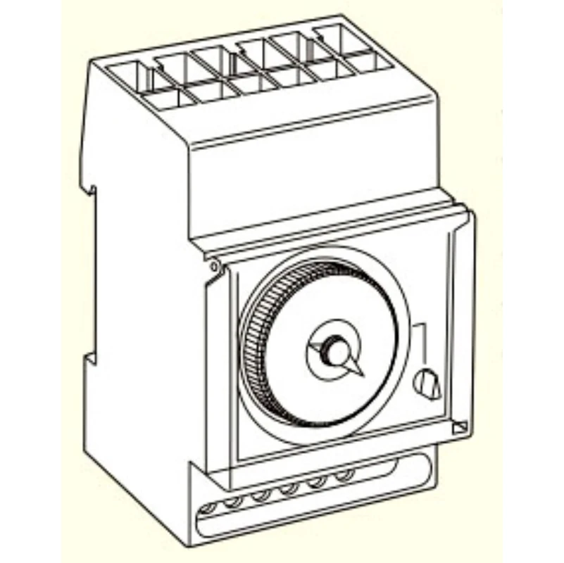 Crabtree 3 Module 1 Channel Disc Type Analogue Time Switch