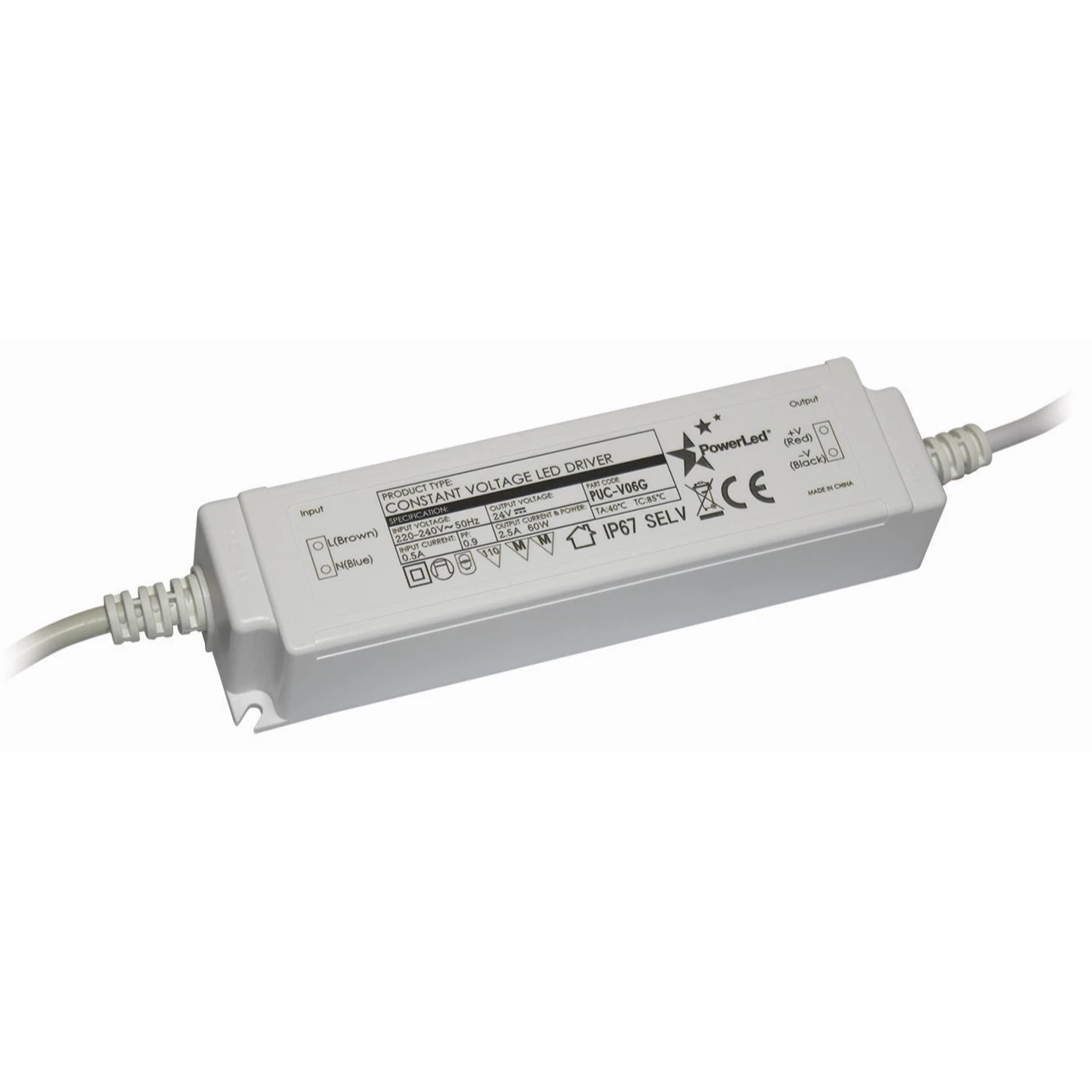 PowerLED Pled PUC-V06C-REV-B Driver LED IP67 60W
