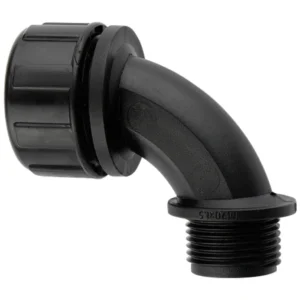 Flexicon Elbow 90° For FPY/FPYs/Fpl 32mm Black