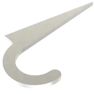 Newlec 25mm Conduit Crampet Fixing Flat Galvanised Steel