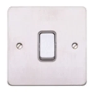 MK Electric Switch 1 Gang 2 Way SP 20A White White Inserts