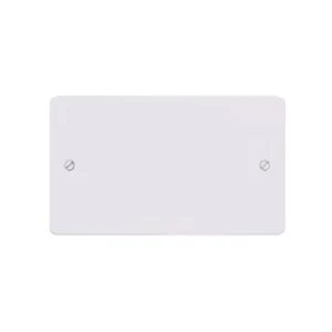 MK Electric Blanking Plate 2 Gang 86X146mm White