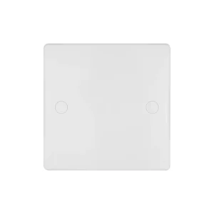 Schneider Electric Ultimate Slimline Blank Plate 1-Gang 86 x 14 x 86mm White
