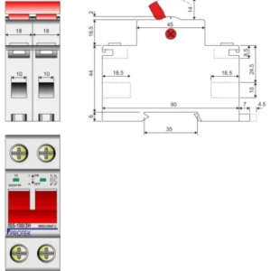 Protek Isolator DP 2Mod 100A