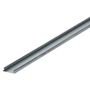 Newlec Lighting Trunking Cover 50mm 2m Pre-Galvanised Steel