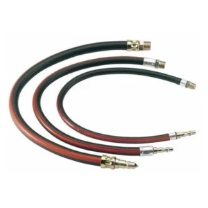 Draper Hose Whip For Air Tool/Coupling 600mm 1/4In Bsp