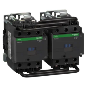Schneider Electric TeSys D reversing contactor, 3p(3 NO), AC-3, <= 440 V 95A, 110 V AC co