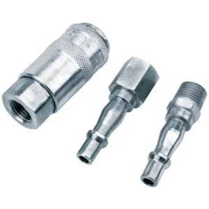 Draper Coupler Air Line 3 Piece 1/4In Bsp