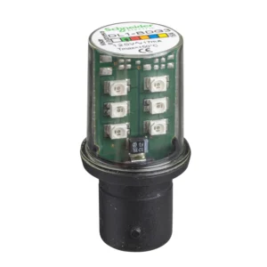 Schneider Electric Green LED Ba15D 120V AC