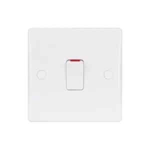 Schneider Electric Ultimate Slimline, 2-pole switch, 1 gang, white