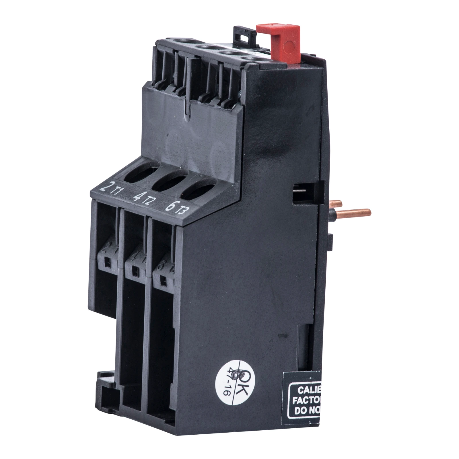 Newlec Relay Thermal Overload 3P 1.6-2.5A FLC for Contactors - Image 3