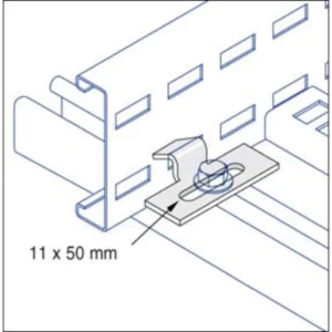 Unistrut Clip Hook Steel Hot Dipped Galvanised