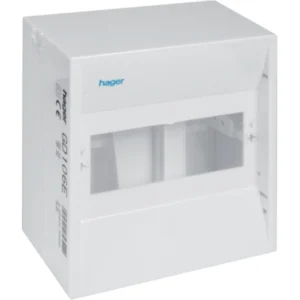 Hager Enclosure 6 Module IP30 180X148X75mm Insulated