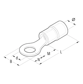 Cembre Ring Terminal Red - Image 4