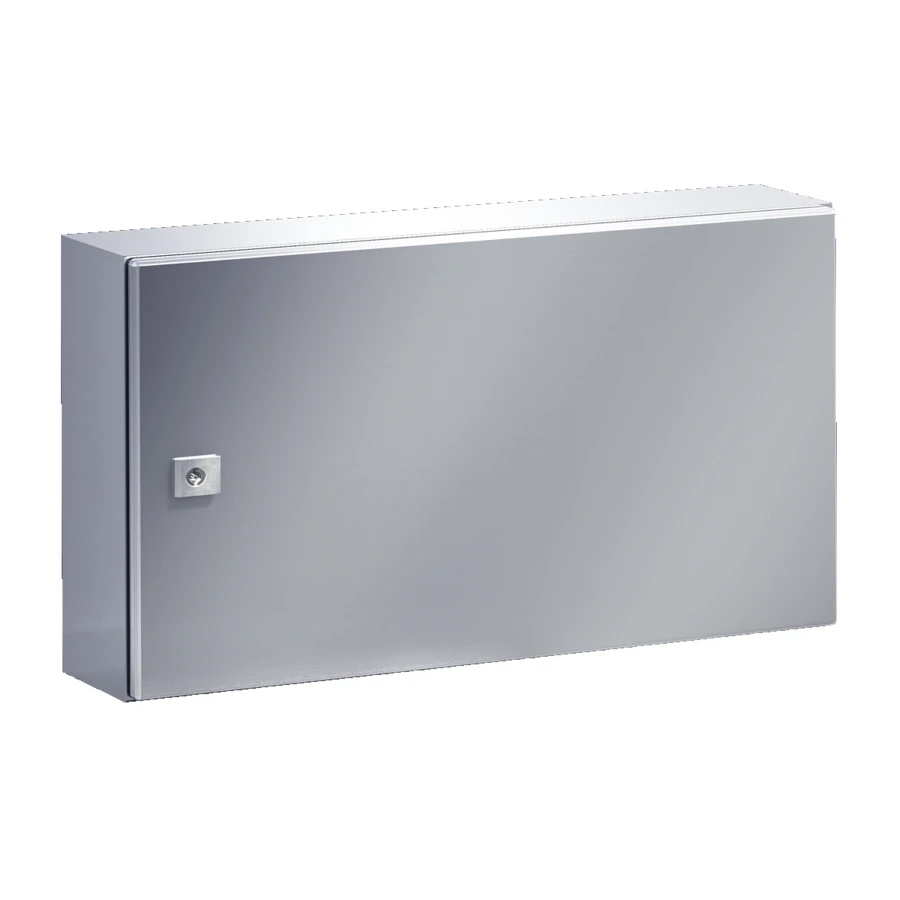 Rittal Cabinet Wall Mounting 600 x 380 x 210mm Stainless Steel