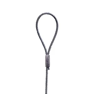 Gripple Hanger Cable Tray 4M Wire Rope&No 2 10-45Kg Loop End