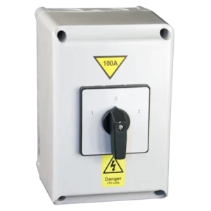 Lewden Insulated 100A Changeover Switch 4 Pole (IP65)