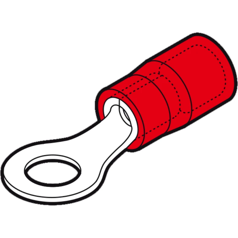 Cembre Ring Terminal Red - Image 2