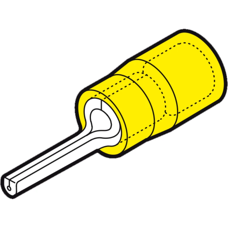 Cembre Pin Terminal Yellow - Image 2