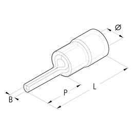 Cembre Pin Terminal Yellow - Image 4