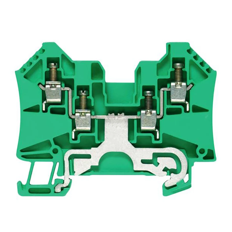 Weidmuller Terminal 26-10AWG Wemid 18g 6.1x53x70mm Green/yellow