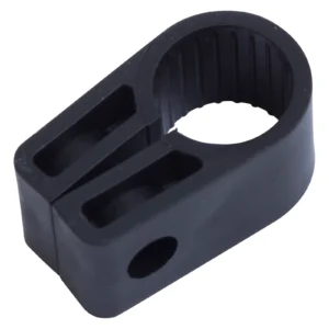 Newlec Fixing Cleat Armoured Cable 15.2mm No6 Polyethylene Black