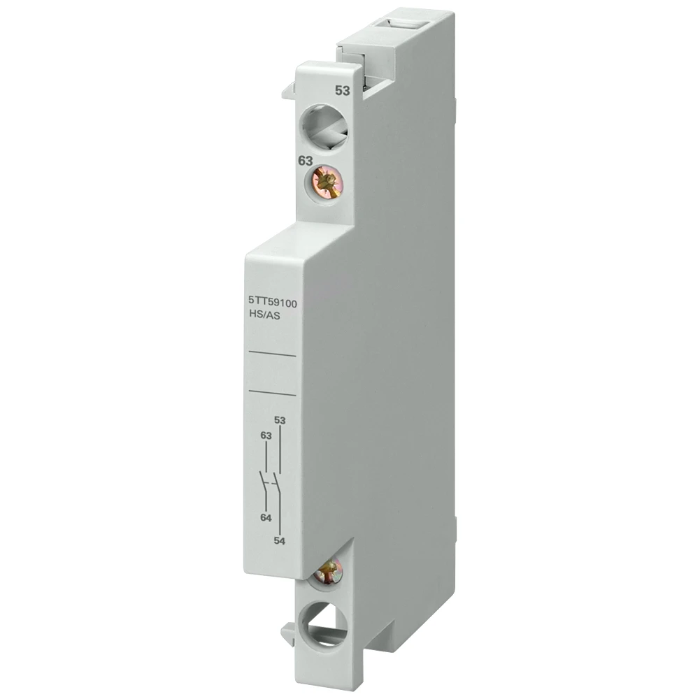 Siemens Auxiliary Current Switch With 1 NO Contact And 1 NC Contact, For 230 V/400 V AC For 5TT58 And 5TT50
