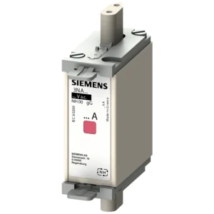 Siemens LV HRC Fuse Link, NH000, In: 63 A, GG, Un AC: 500 V, Un DC: 250 V, ...