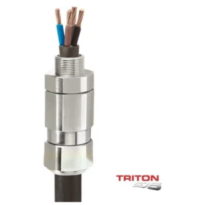 CMP Products Cable Gland T3Cds Explosive Atmosphere 20mm Brass PVC06 Shroud