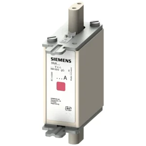 Siemens LV HRC Fuse Link, NH000, In: 80 A, GG, Un AC: 500 V, Un DC: 250 V, ...