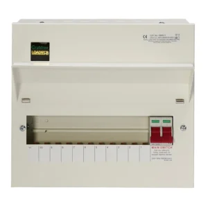 Crabtree 11 Way Consumer Unit Main Switch 100A, Flexible Configuration