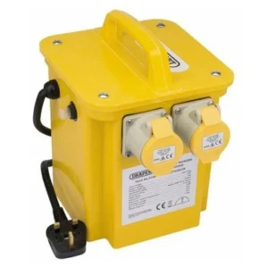 Draper Transformer Portable Site 3.3Kva 230-110V Yellow