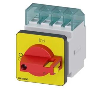 Siemens 3LD Switch Disconnector, Emergency Stop Switch, 3-Pole, Iu: 16 A, Operating Power ...