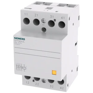 Siemens INSTA Contactor With 4 NC Contacts, Contact For 230 V, 400 V AC 40 A Activation 230 V AC