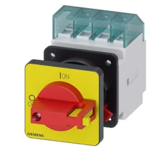 Siemens 3LD Switch Disconnector, Emergency Stop Switch, 3-Pole, Iu: 16 A, Operating Power ...