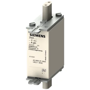 Siemens LV HRC Fuse Link, NH000, In: 32 A, GG, Un AC: 690 V, Un DC: 250 V, ...