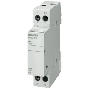 Siemens SENTRON, Cylindrical Fuse Holder, 10 X 38 Mm, 1-Pole, In: 32 A, Un AC: 690 V