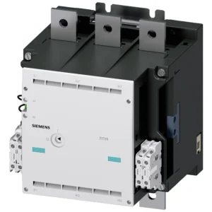 Siemens Contactor Size 14, 3-Pole, AC-3, 450 KW, 400/380 V (690 V) (4 NO + 4 NC)