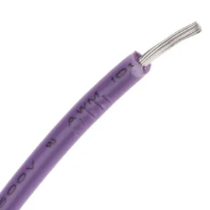 Commodity Cables BS6231 10.0mm² Violet Tri-Rated Cable 1-Core Panel Wire