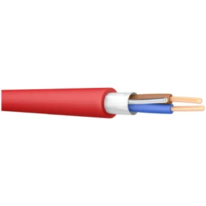 Prysmian FP200G2C 4.0mm² White Fire Performance Soft Skin Standard Cable 2-Core