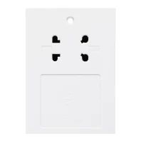 Newlec White Square Edge Dual Volt Shaver Socket 20Va - Image 2