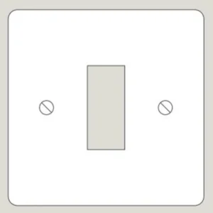 Wandsworth Wands 1G Rocker Switch Plate