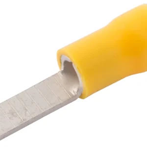 SWA Terminal Blade PreInsulated 18mm Blade Nylon/Yellow Copper