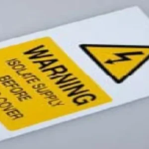 SES Sterling Ses Warning Label Pk=5