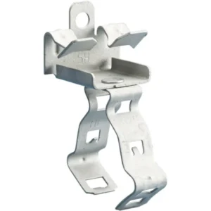 nVent CADDY EM-M Conduit/Pipe to Flange Clip, Spring Steel, 3 - 8 mm Flange, 18 - 30 mm Outer Diameter