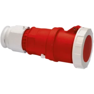 CEENorm Connector 3P+E IP67 125A 415V Red