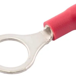 SWA Terminal Ring PreInsulated 5.3mm Hole Nylon/Red Copper