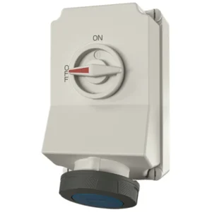 Mennekes Mennk DUO Socket 2P+E 63A 230V 6h