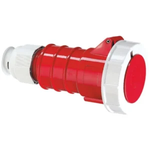 CEENorm Connector 6P+E IP67 32A 415V Red